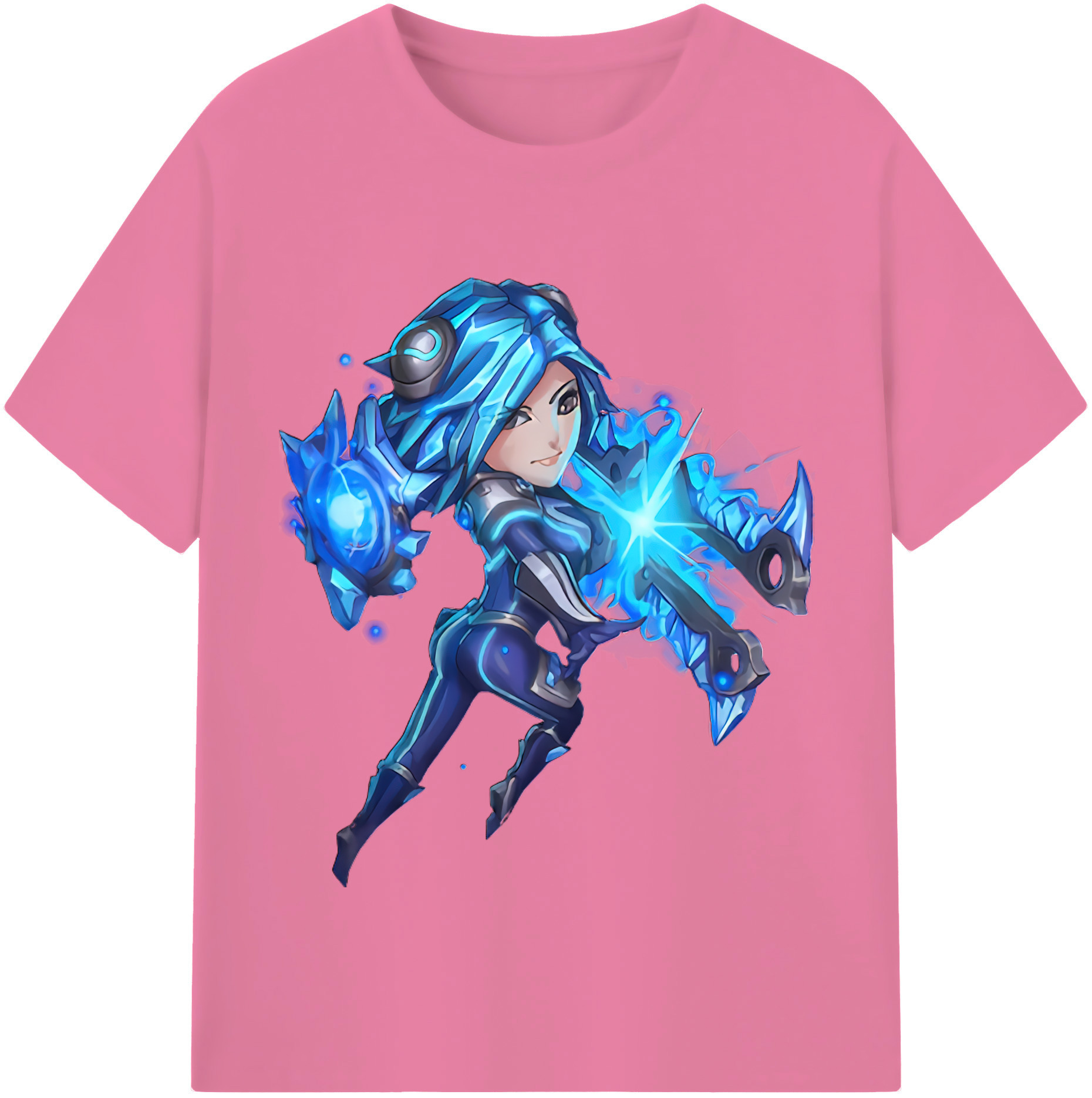 リーグ・オブ・レジェンド League of Legends LOL 綿100％半袖Tシャツ（フロントプリント）